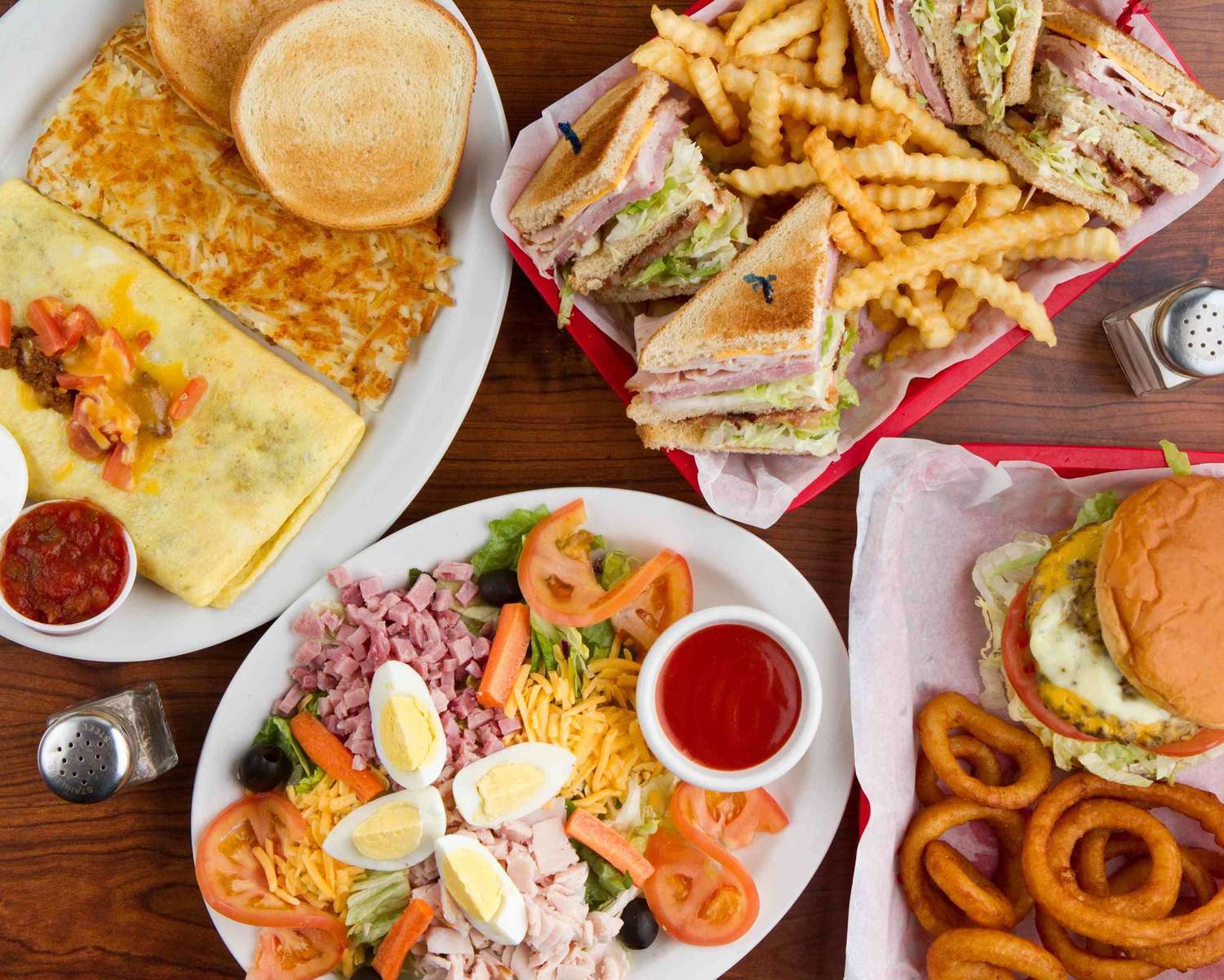 Diner stílusú étel online puzzle