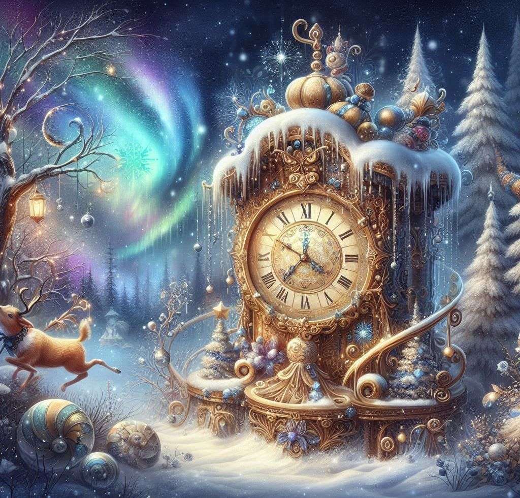 新年まであと数分 ジグソーパズルオンライン