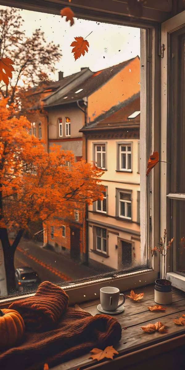 Őszi nézet online puzzle