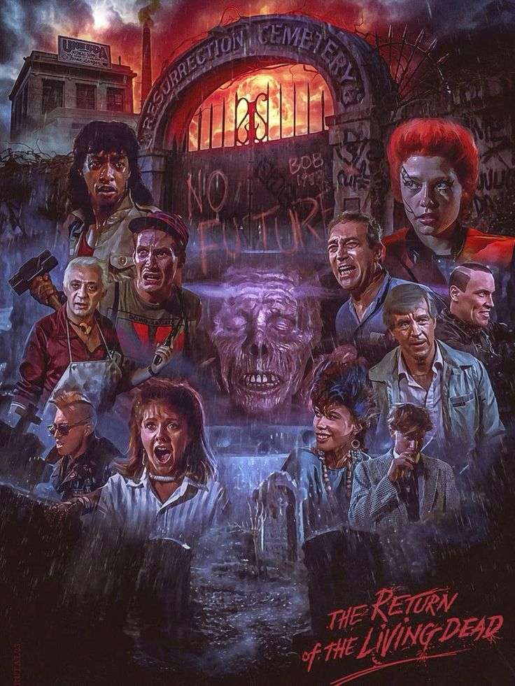 Az élőhalottak visszatérése kirakós online