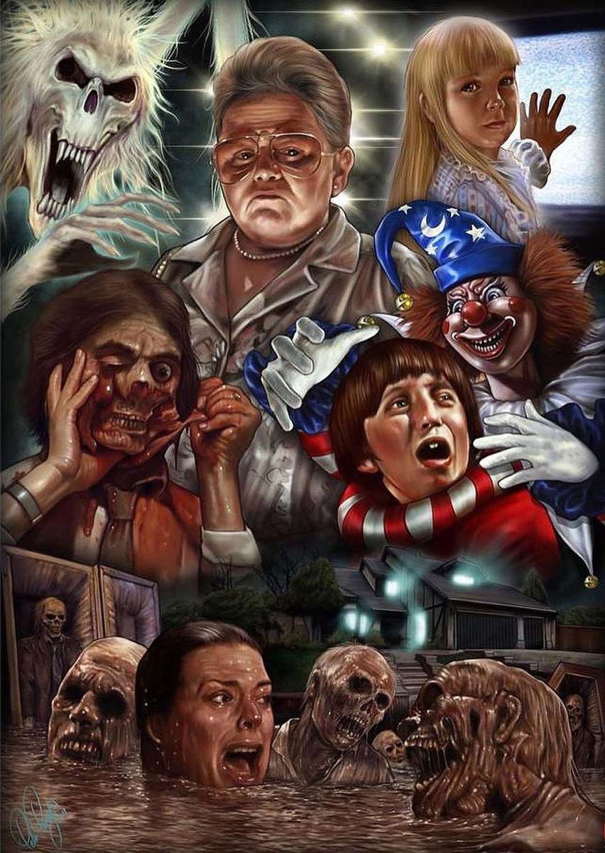 Szellem (Poltergeist) online puzzle