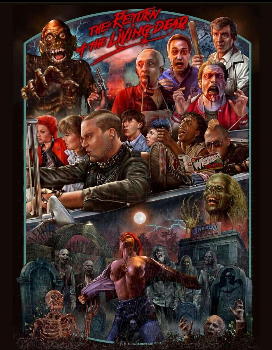 Az élőhalottak visszatérése kirakós online