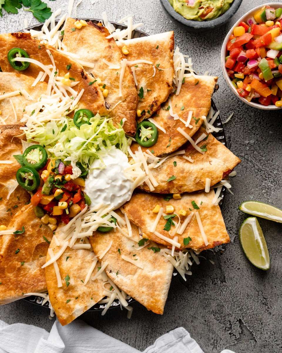 Quesadilla tányér kirakós online