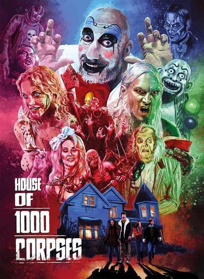 1000 holttest háza online puzzle