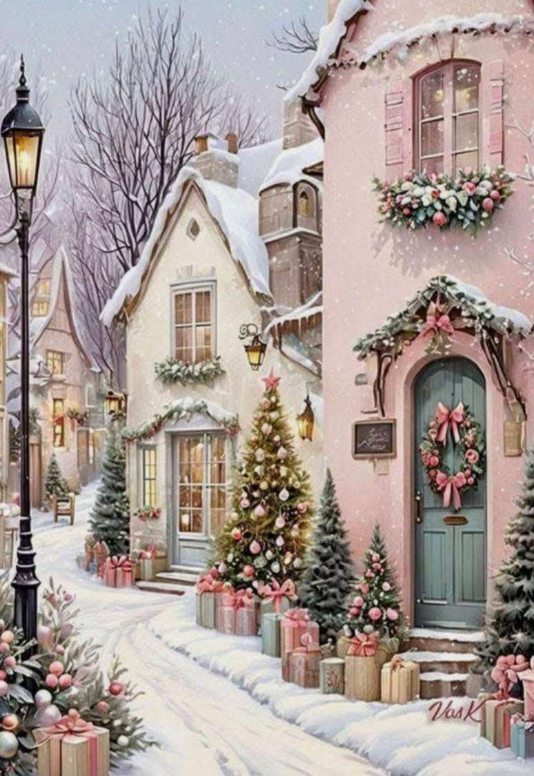 雪が降った後の美しい生活 ジグソーパズルオンライン