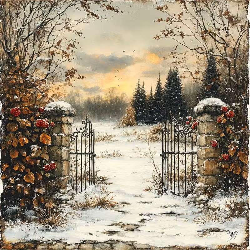 庭園への入り口 オンラインパズル