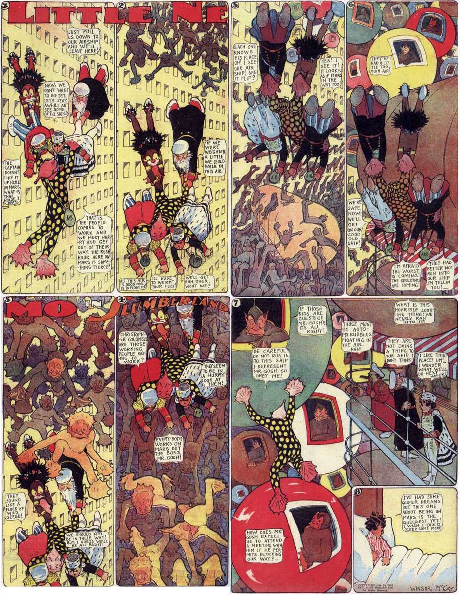 McCay _ Malý Nemo úryvky 1 skládačky online