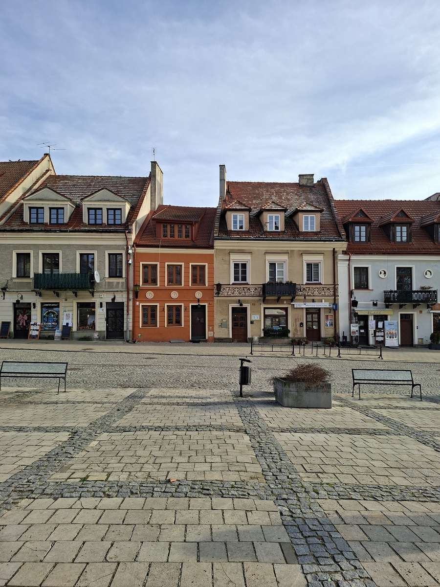 kamienice na Rynku w Sandomierzu puzzle online
