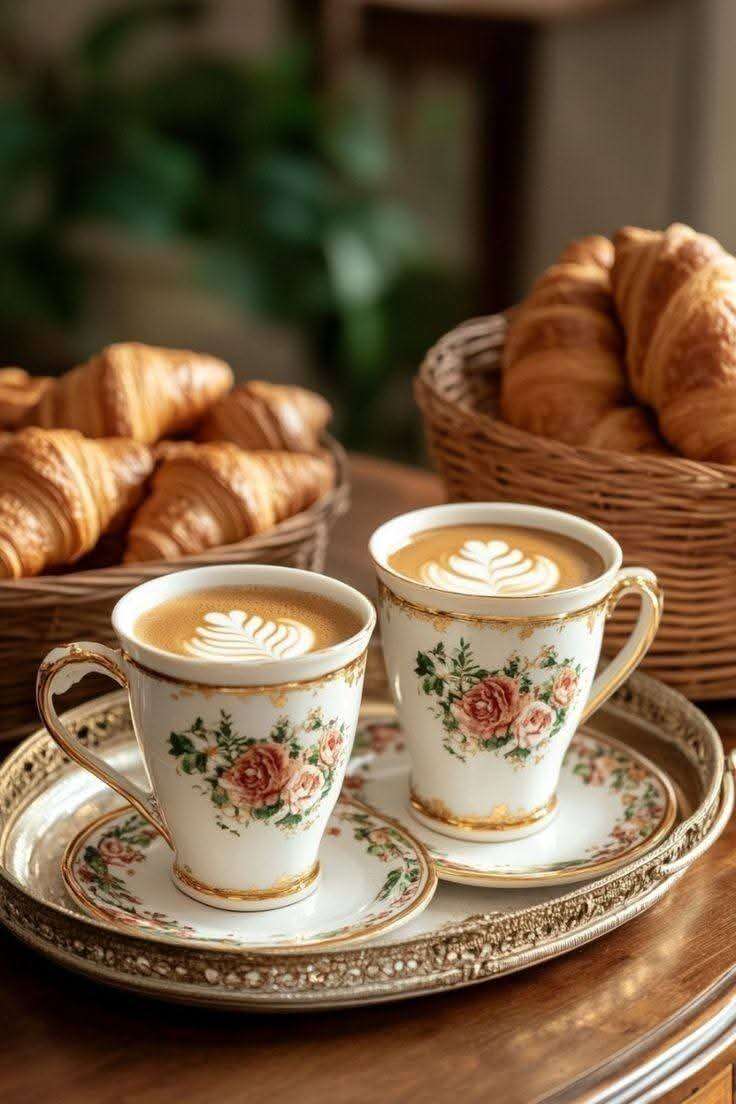 kawa i rogaliki puzzle online