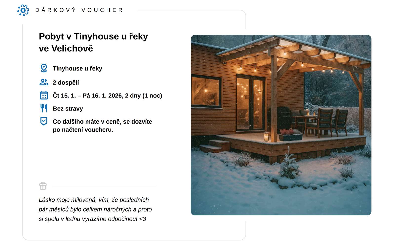 Lásko krásné Vánoce <3 Moc se těším až budem spolu skládačky online