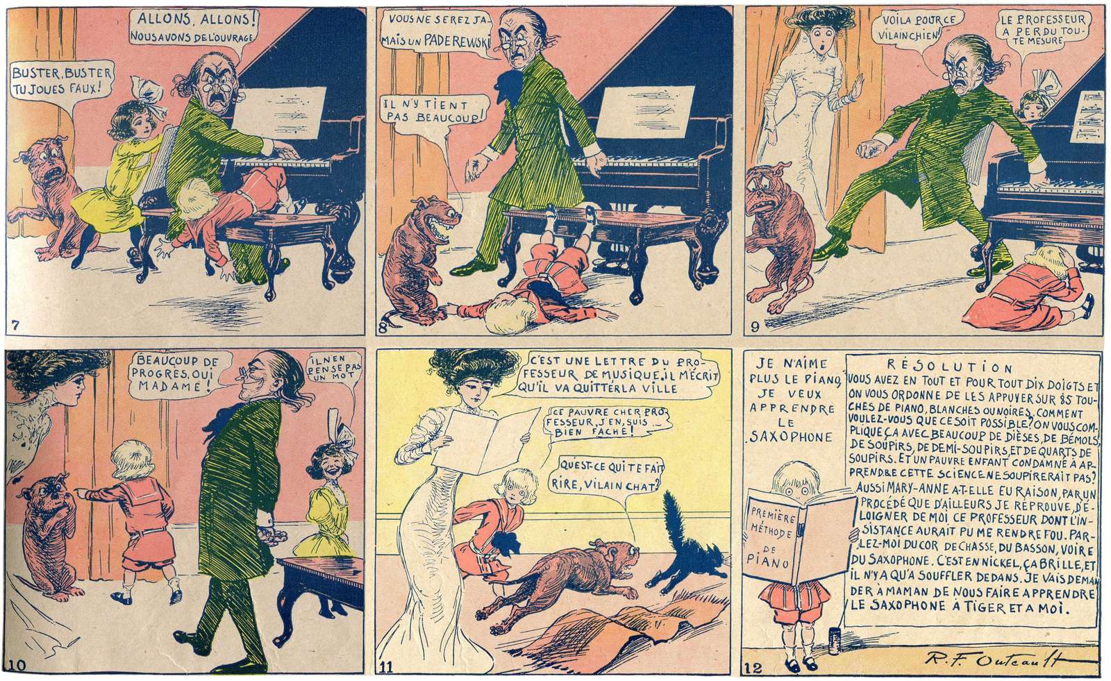 Buster Brown -Son Professor de Piano - 2011-10-15 online puzzle