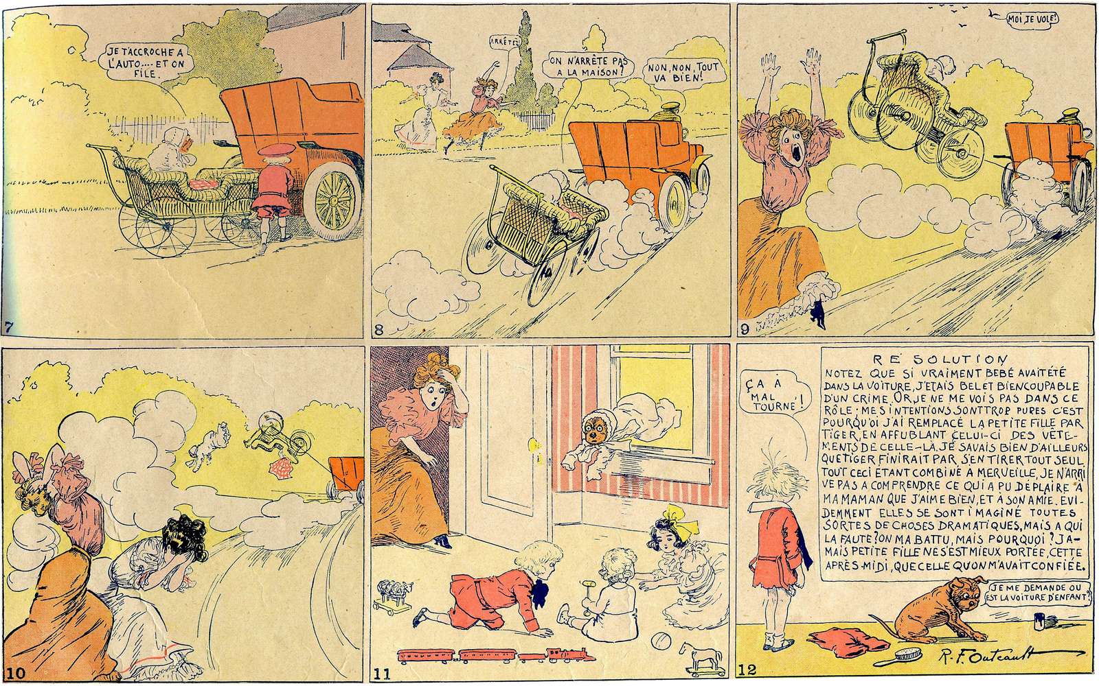 Buster Brown v automobilu - 2011-10-15 skládačky online