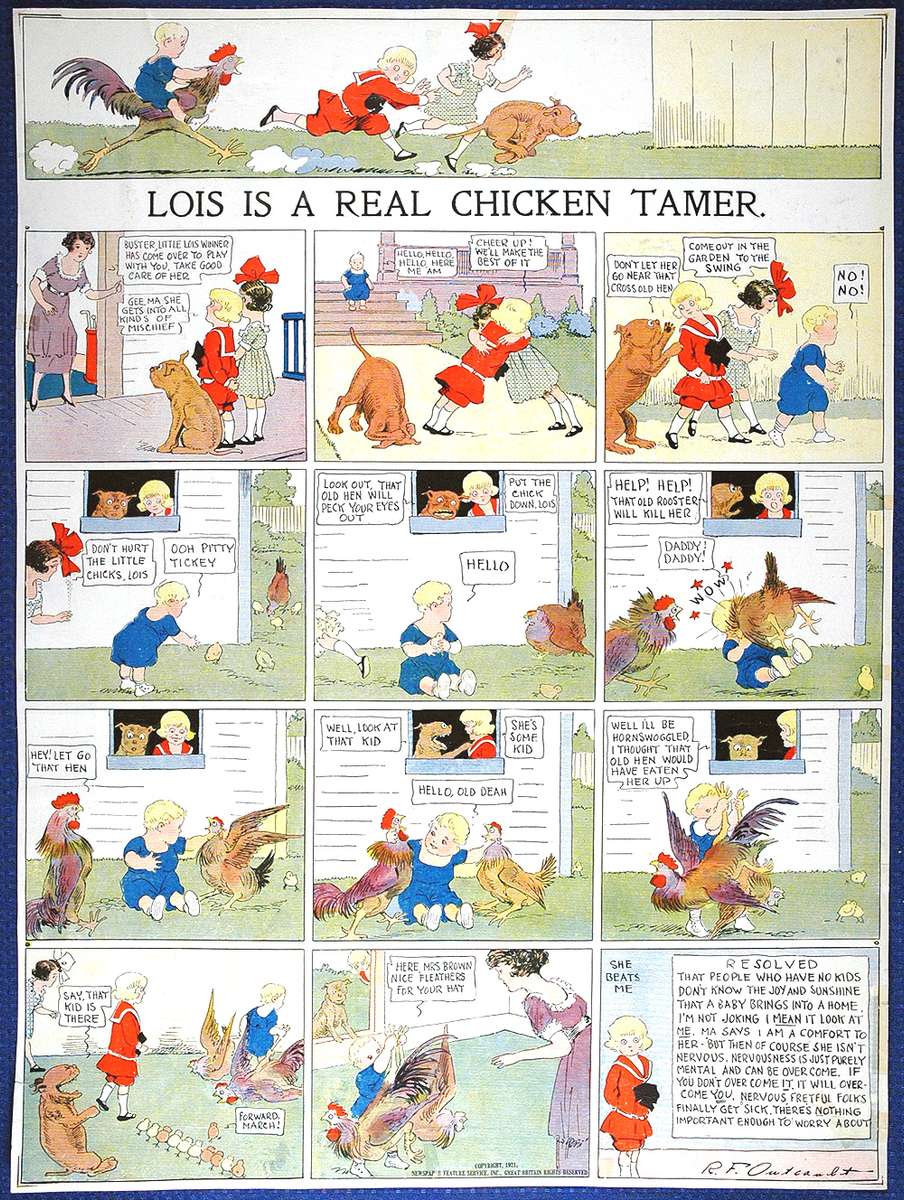 Buster Brown a jeho mladý soused - 1921 online puzzle