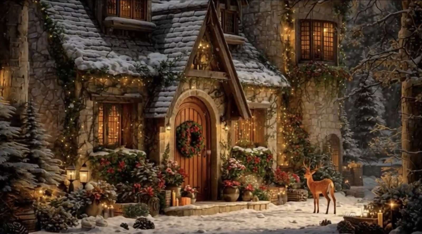 Karácsony este online puzzle