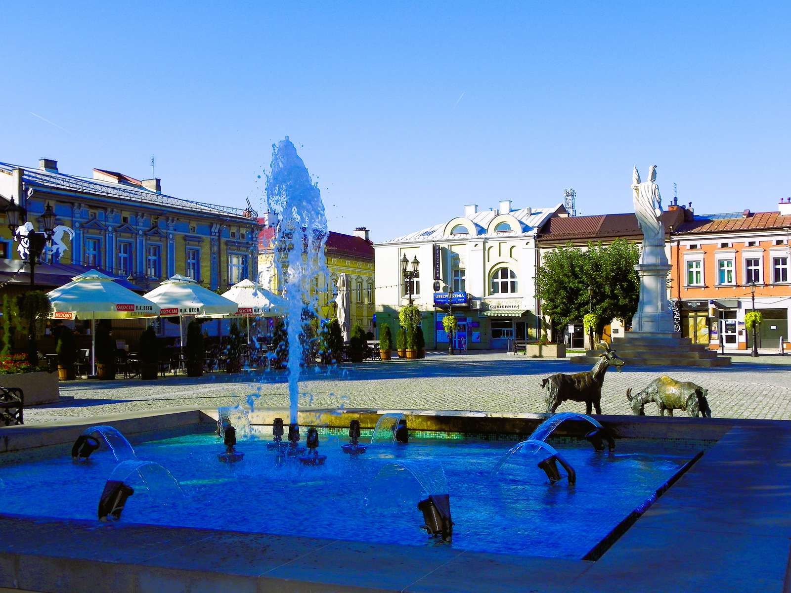 Brzesko, piactér online puzzle