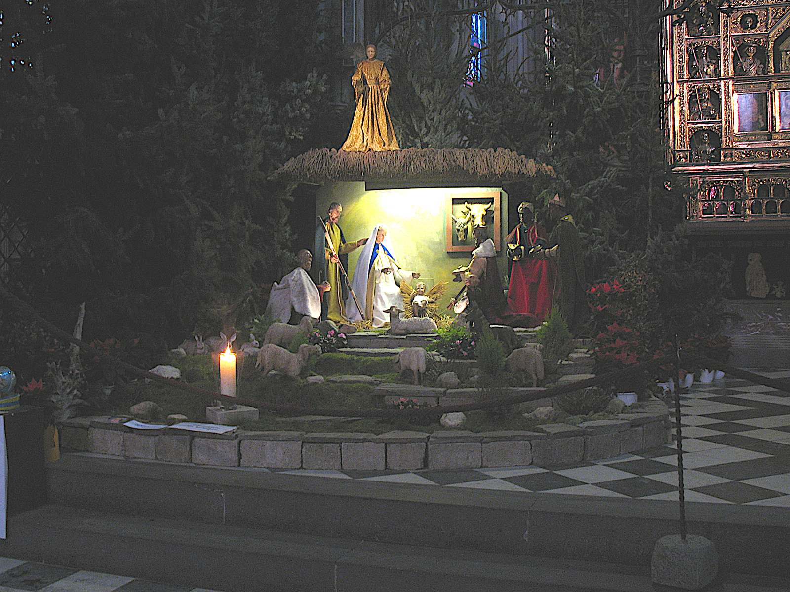 Betlém katedrály Xanten skládačky online