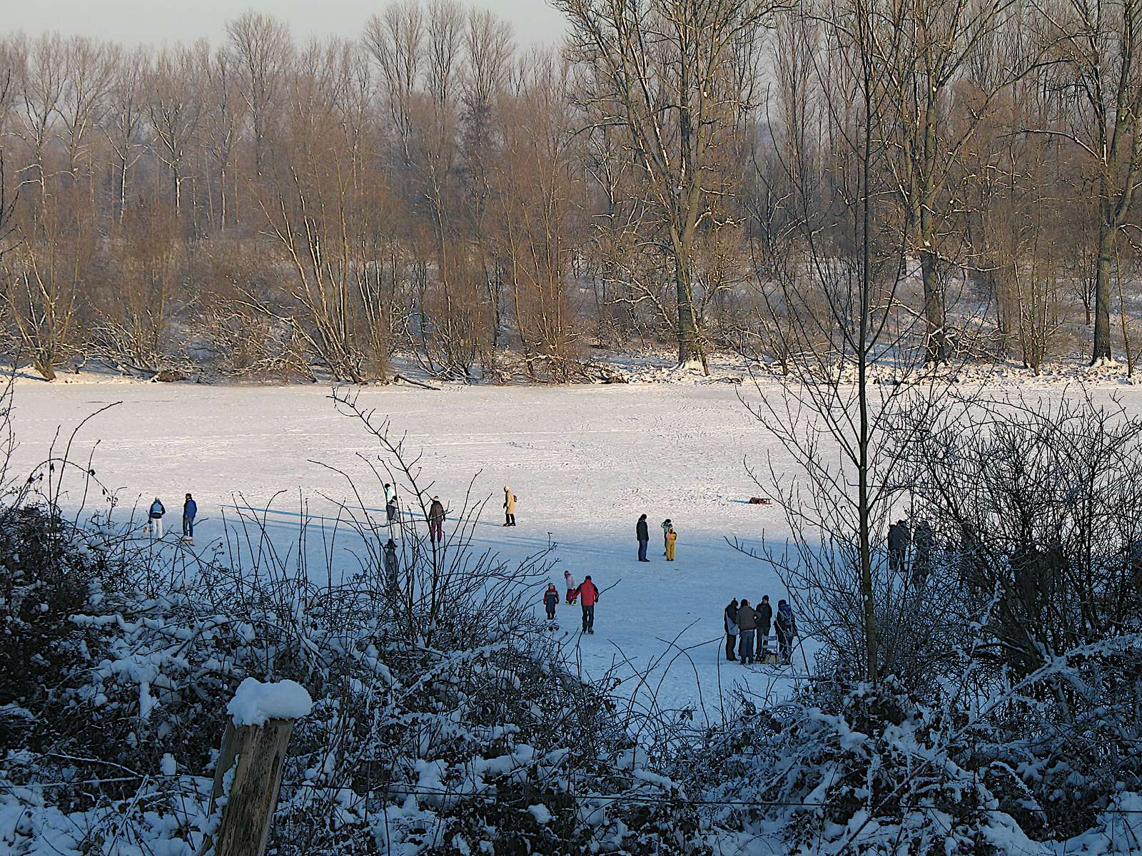 Zima na Dolním Rýnu skládačky online