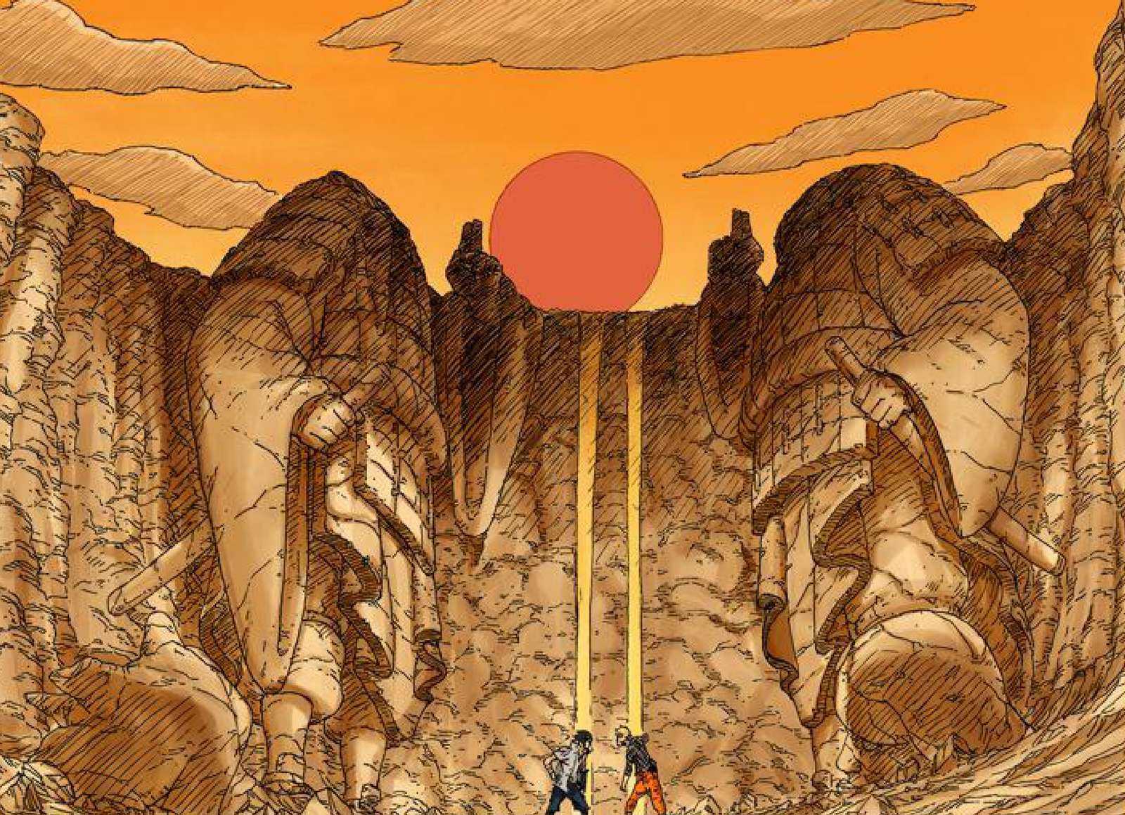 Naruto vs Sasuke Puzzlespiel online