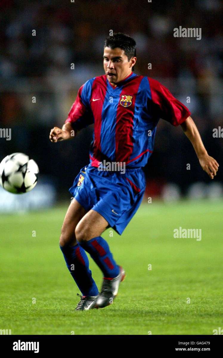 javier saviola fc barcelona futebol força barca quebra-cabeças online