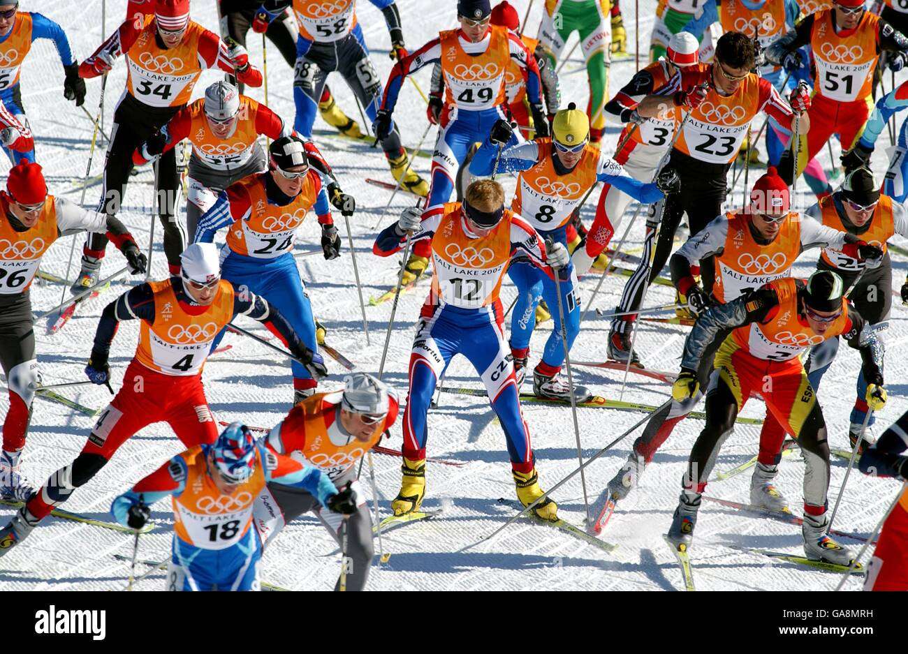 cross country ski race jigsaw puzzle online