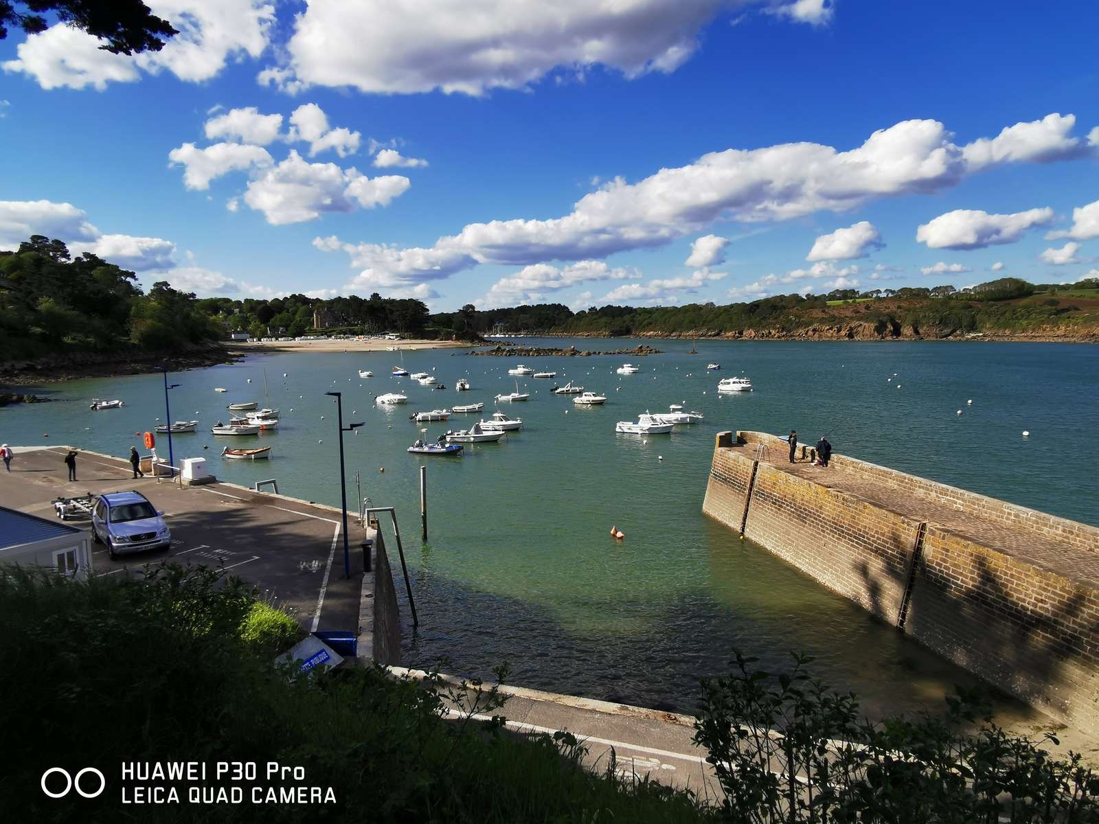 Hafen von Port-Manec'h Online-Puzzle