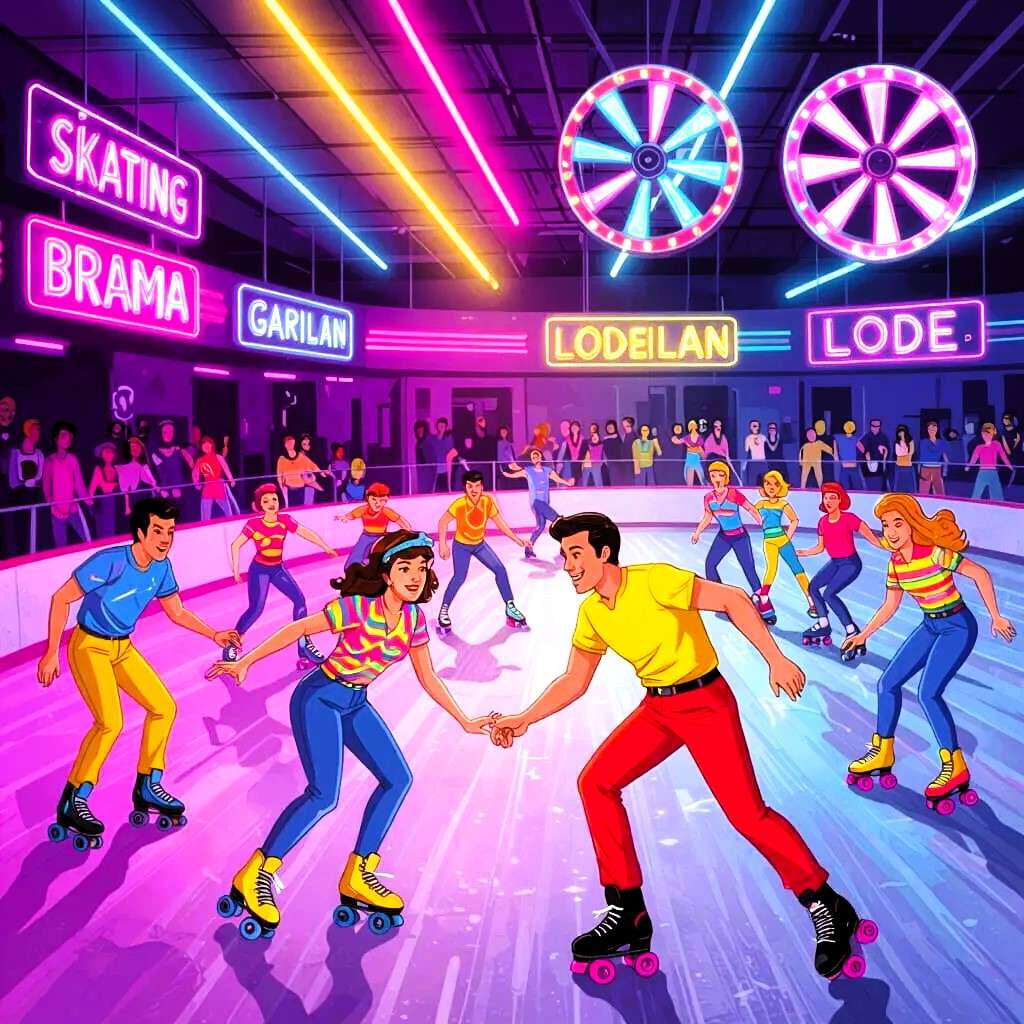 Auf der Eisbahn Online-Puzzle