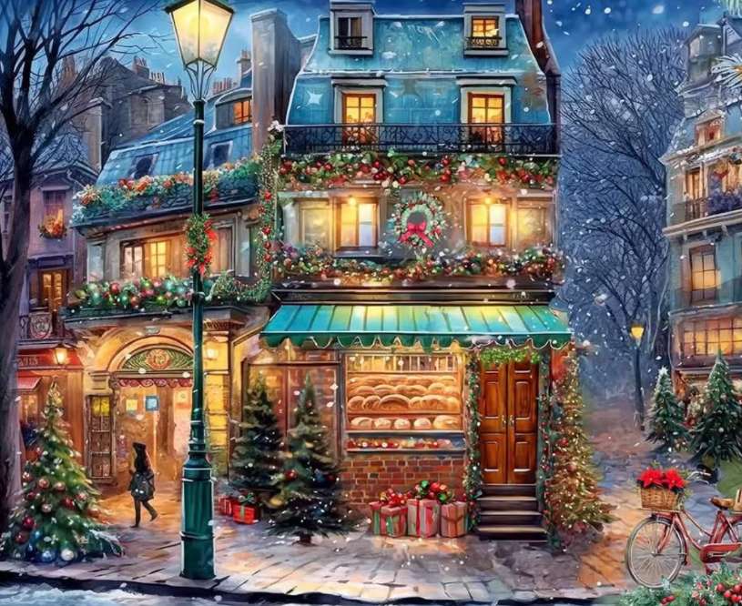 "Winter Wonderland Cafe" skládačky online