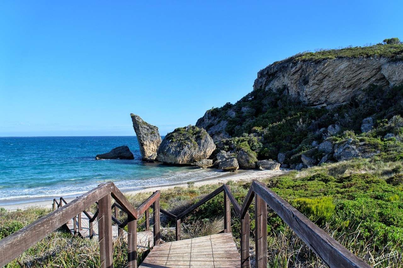 Littoral, sud-ouest, Australie occidentale. puzzle en ligne