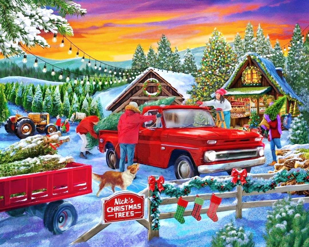 Árvore de Natal do Nick quebra-cabeças online