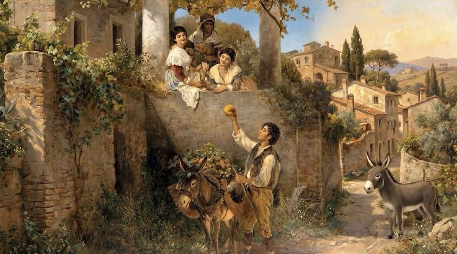 The village boy jigsaw puzzle online