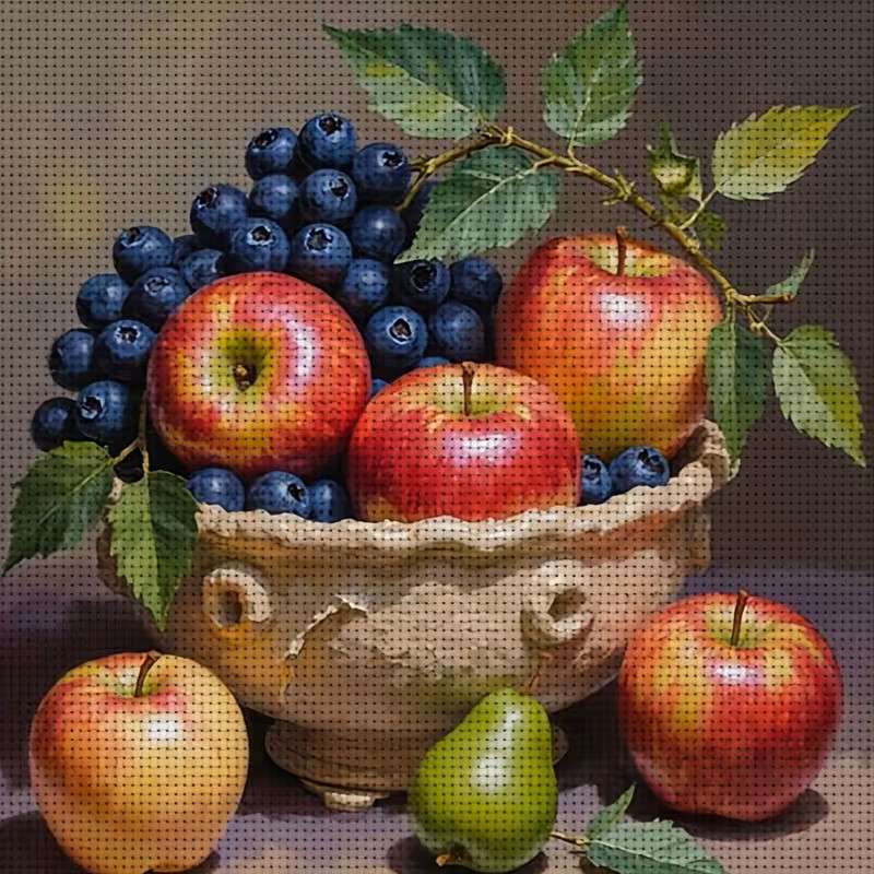 декоративна миска з фруктами пазл онлайн