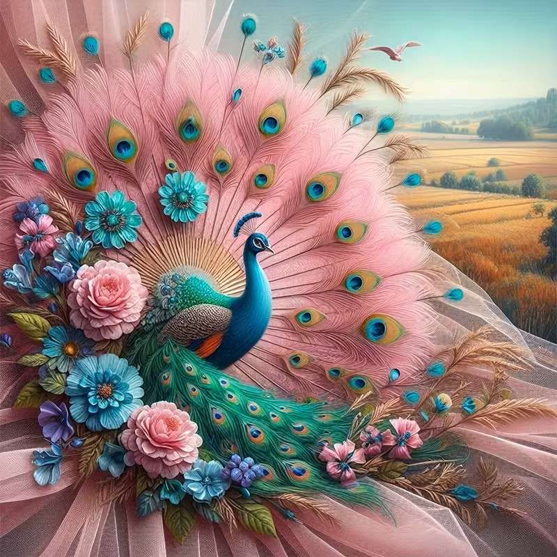 originele pauw online puzzel