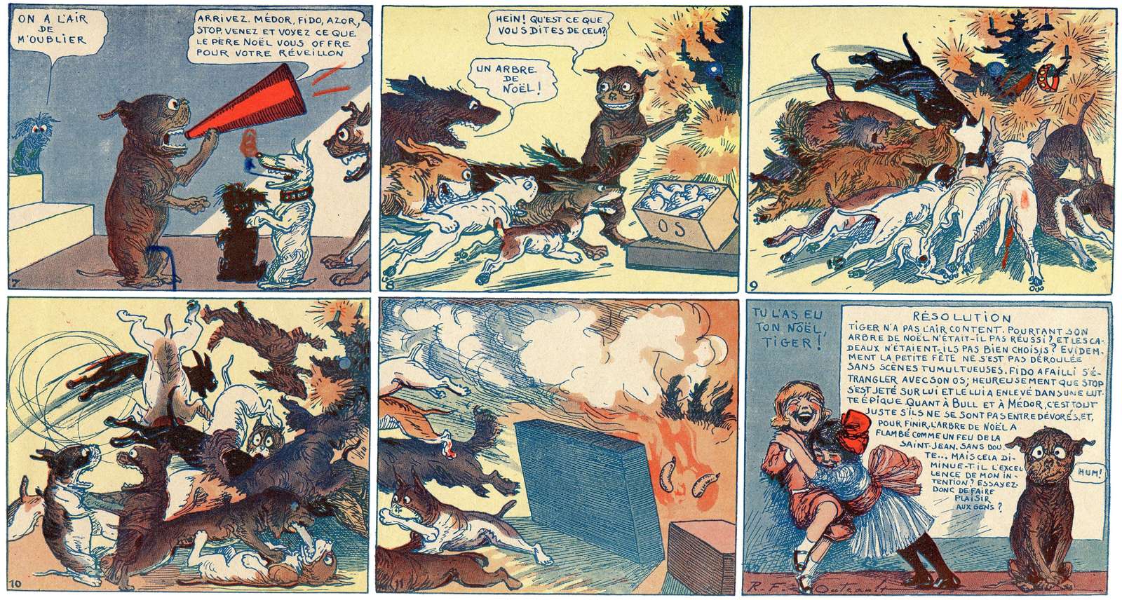 バスター ブラウン - メリー クリスマス - 1911-11-15 オンラインパズル