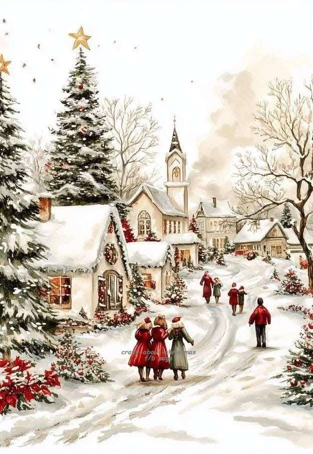 Na vánoční mši online puzzle