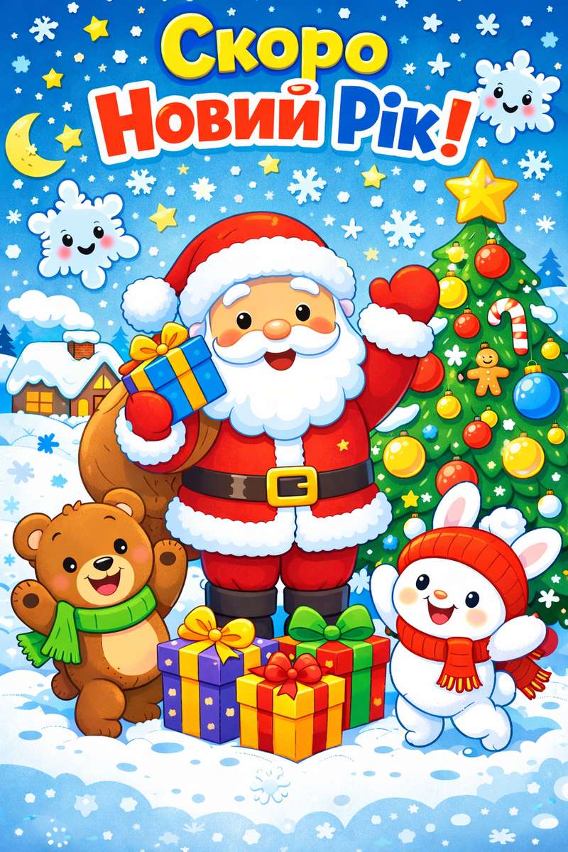 O Ano Novo está chegando! puzzle online