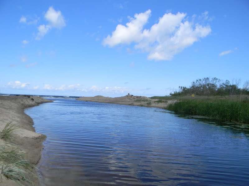 Ústí řeky do moře skládačky online