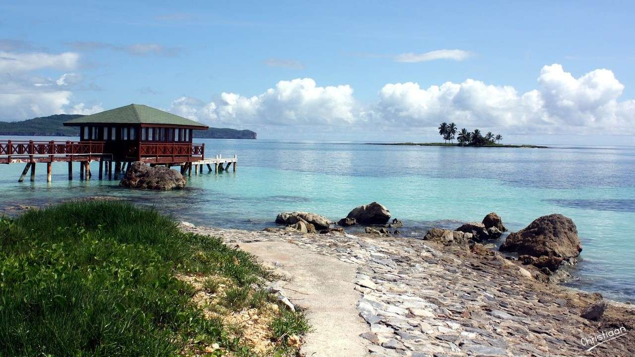 Atlanten, stranden, Dominikanska republiken Pussel online