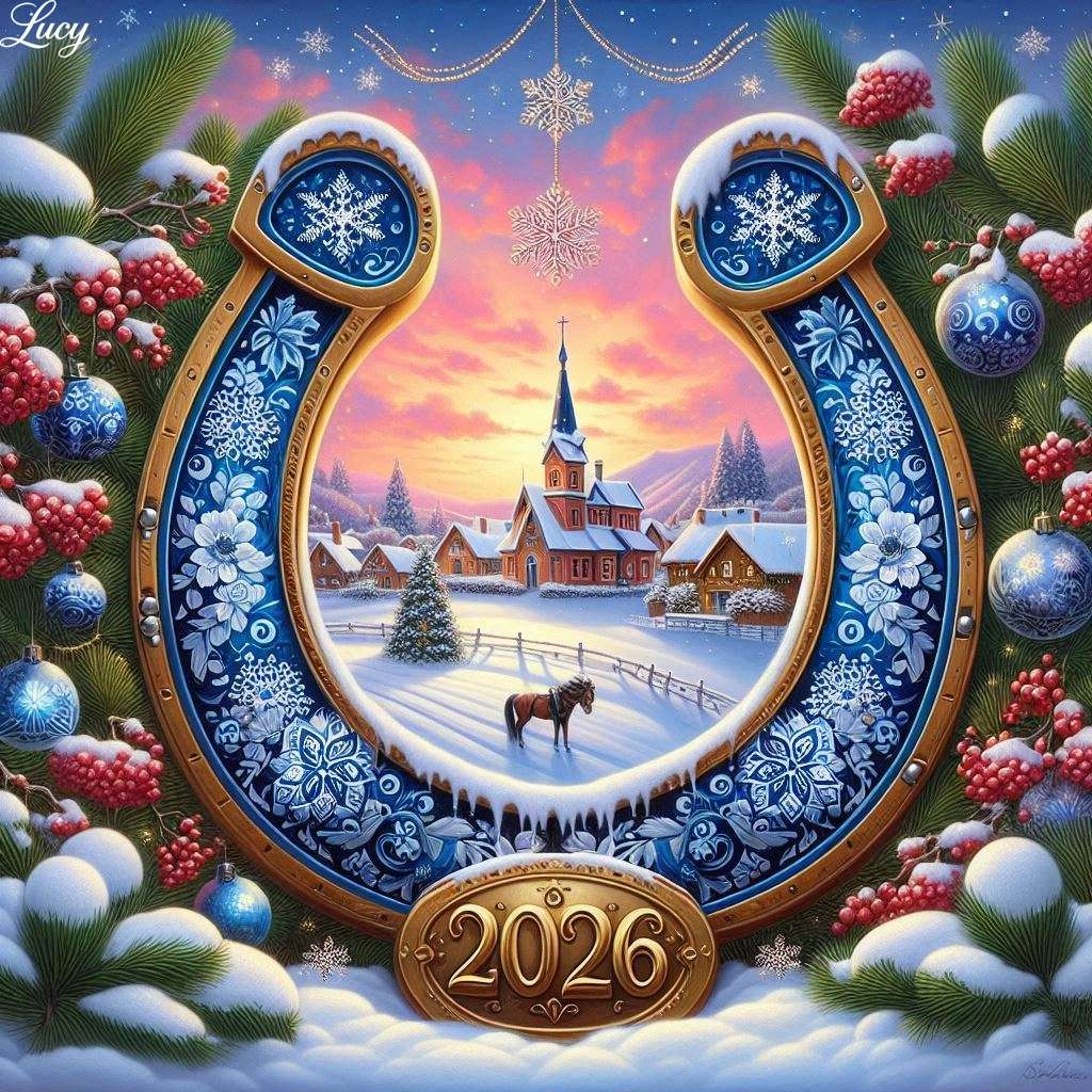 Grand fer à cheval vertical en porcelaine puzzle en ligne