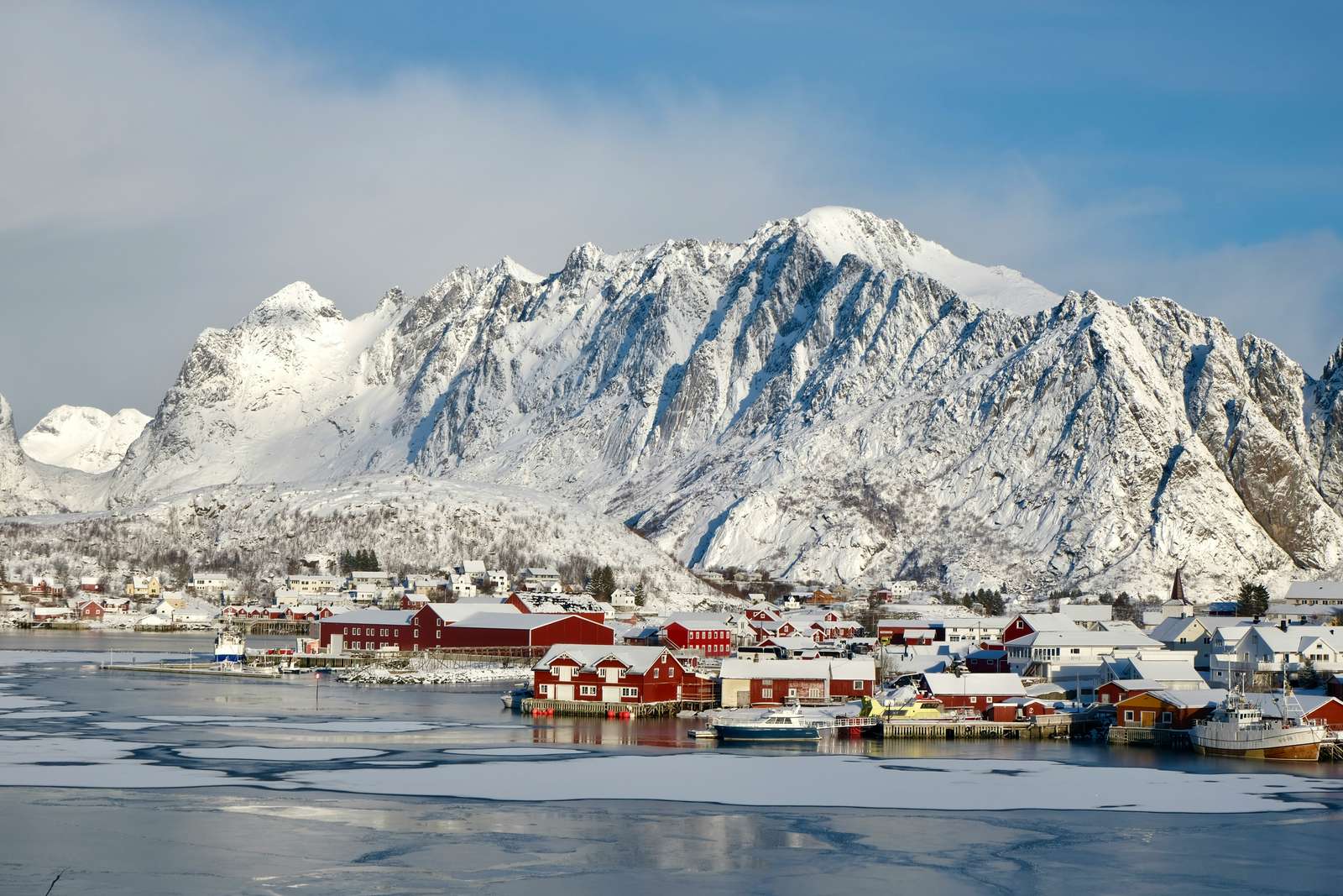 Рейне, Лофотен, Норвегия онлайн пъзел