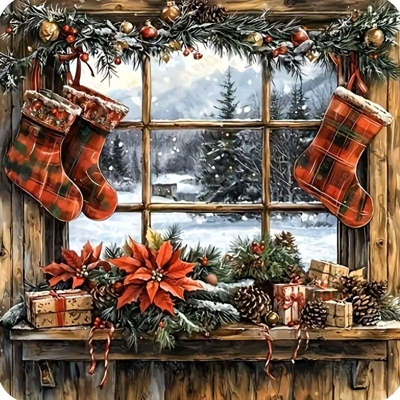 χειμερινό τοπίο online παζλ