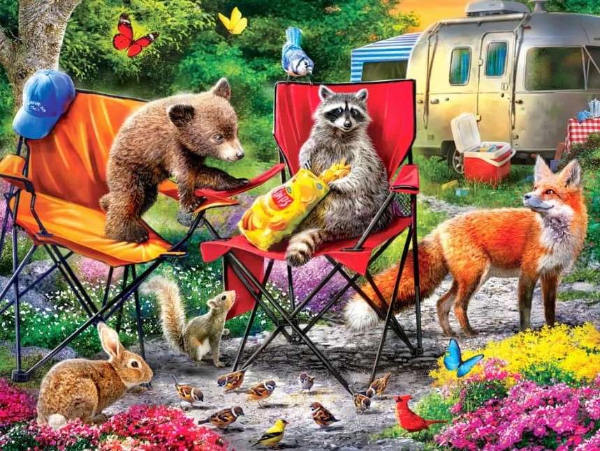 Снек бандити онлайн пъзел