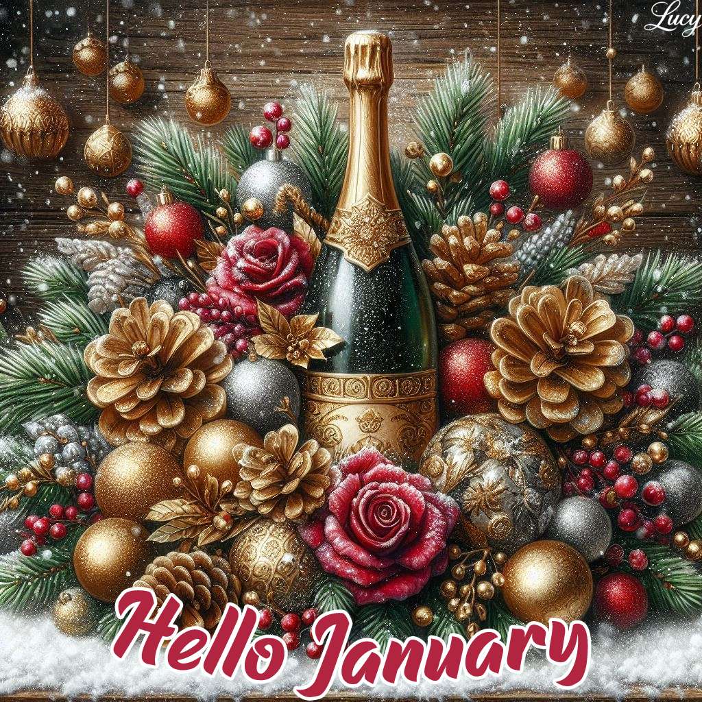 Hola enero rompecabezas en línea