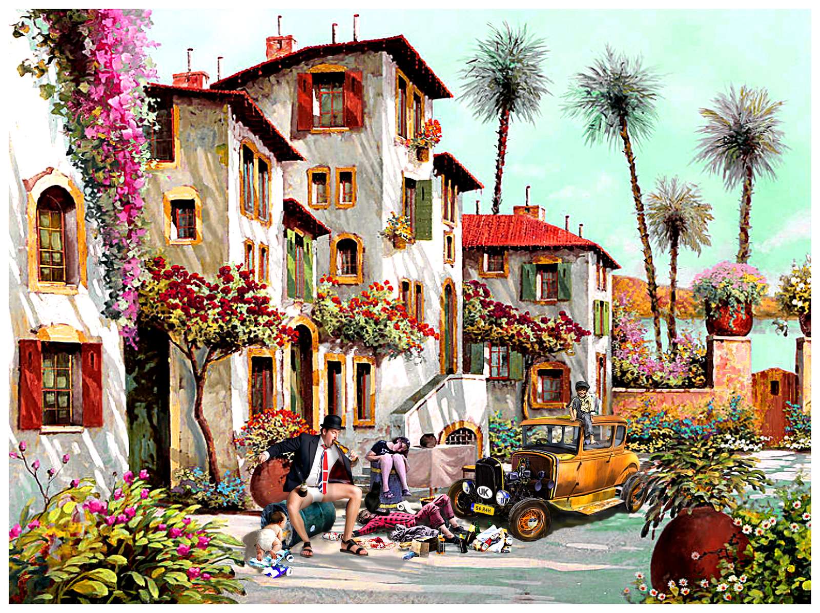 Een vleugje klasse toevoegen aan hun vakantieoord online puzzel