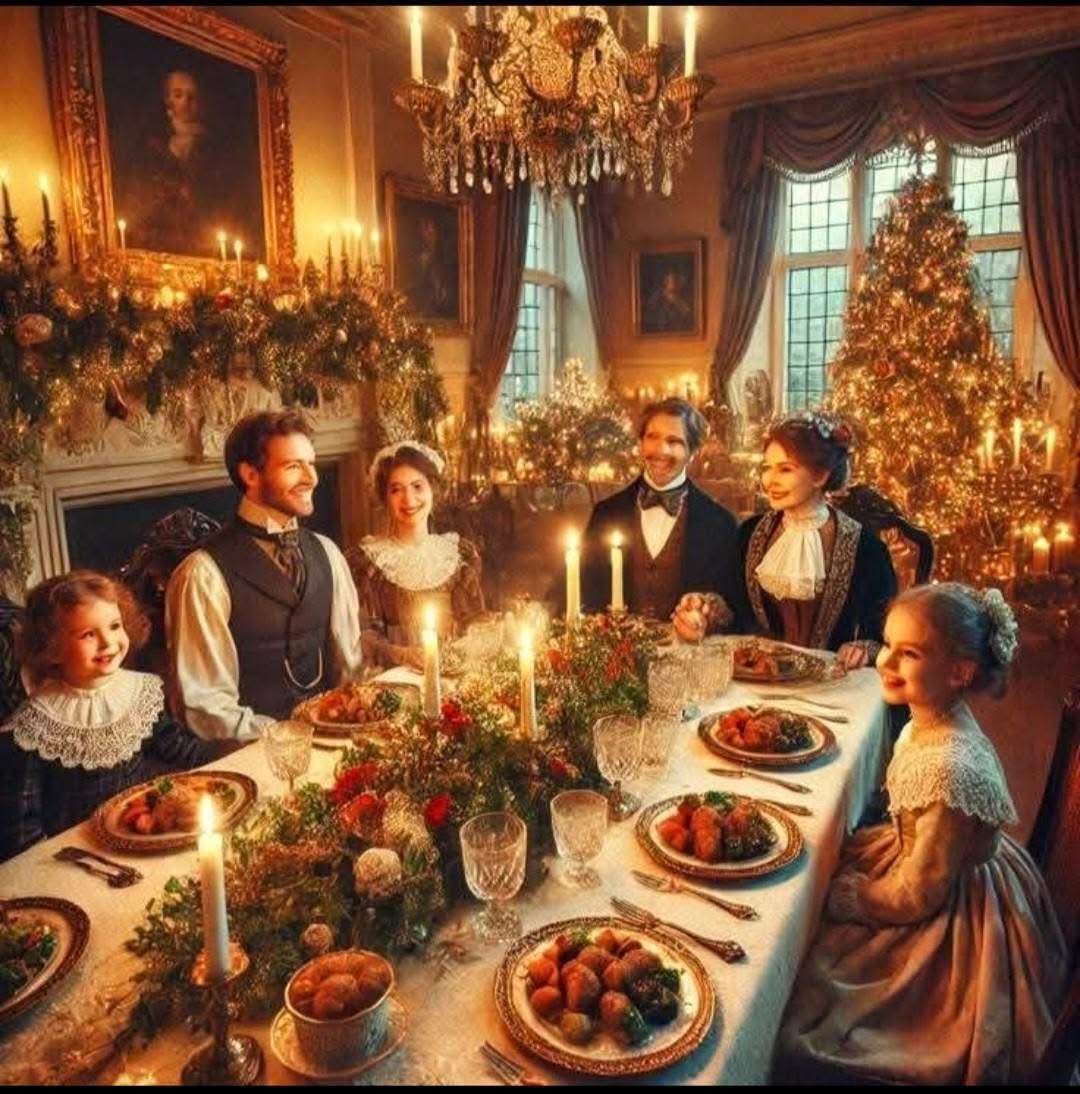 Un somptueux dîner d'antan puzzle en ligne