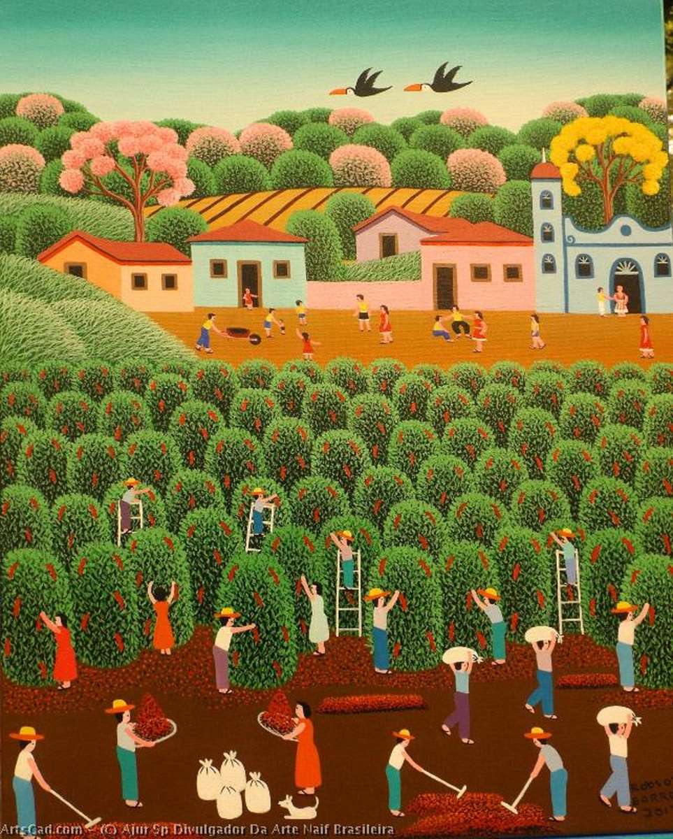 Magnifique tissu Robson Barros puzzle en ligne