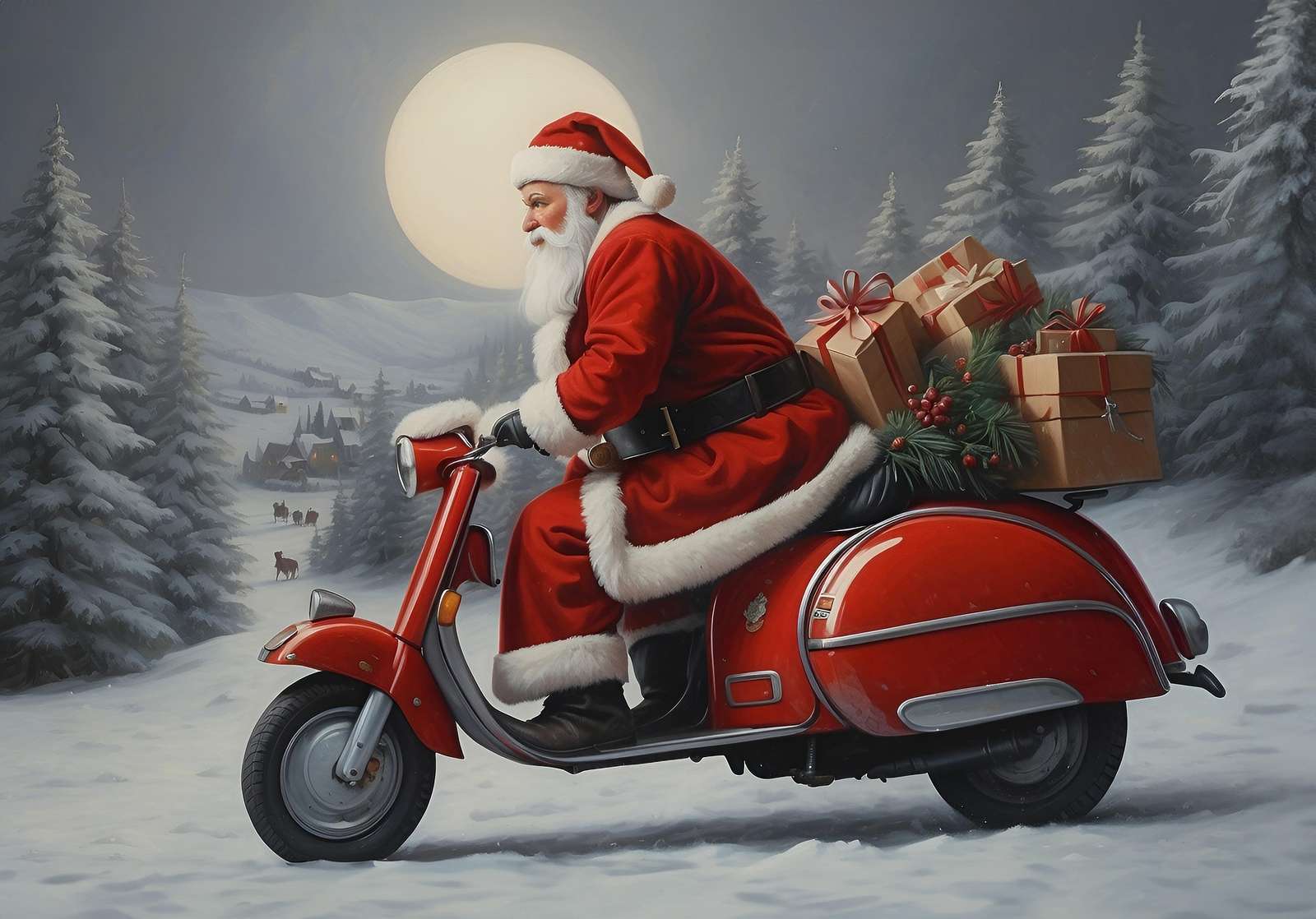 Tomtens pussel Pussel online