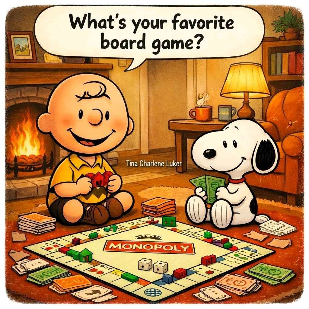 Чарли и Снупи онлайн пъзел