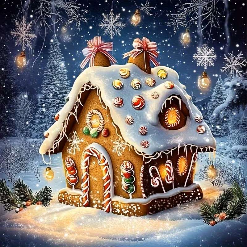 gingerbread house online puzzle
