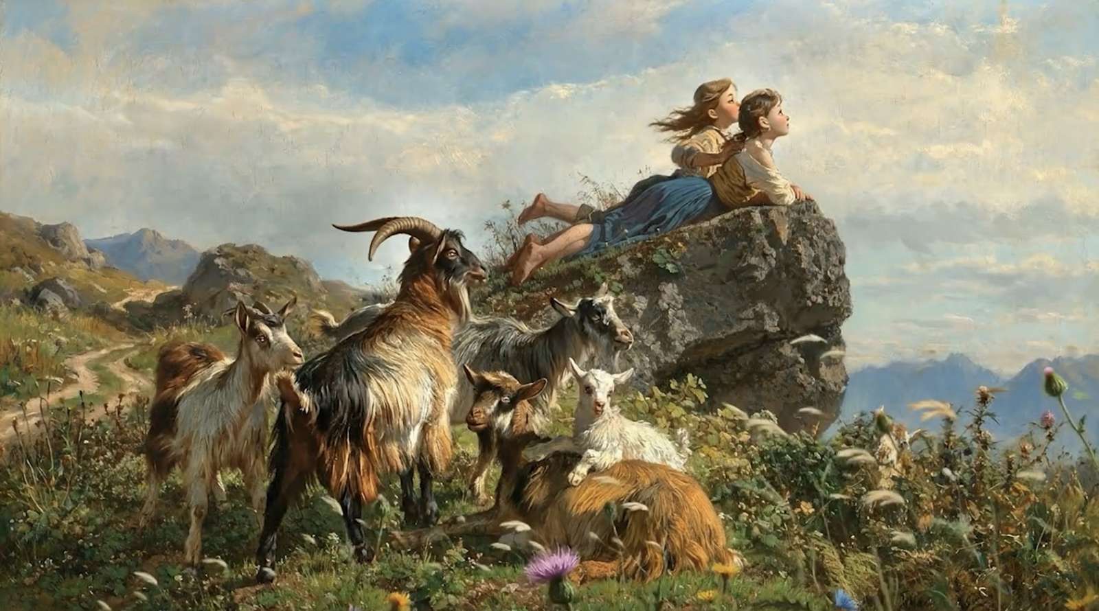 Świeci słońce puzzle online