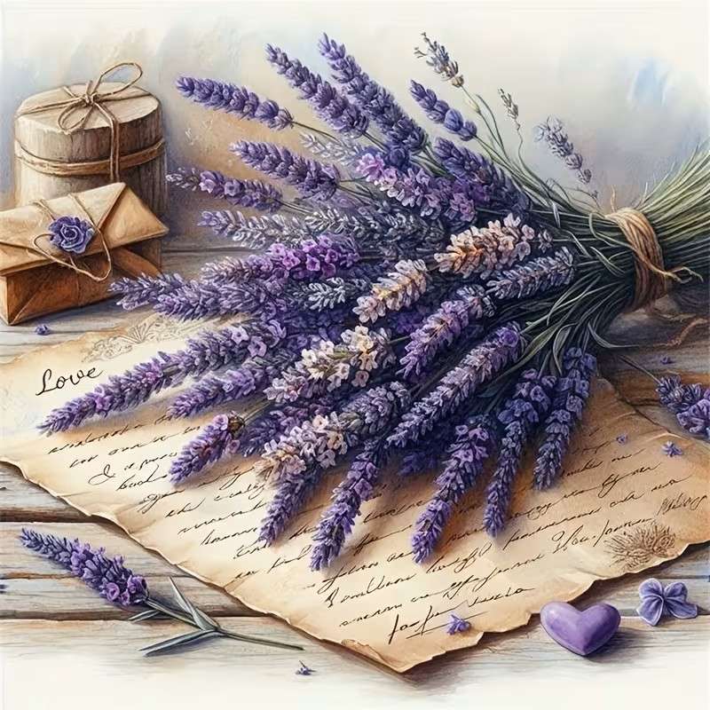 dopis s vůní levandule online puzzle